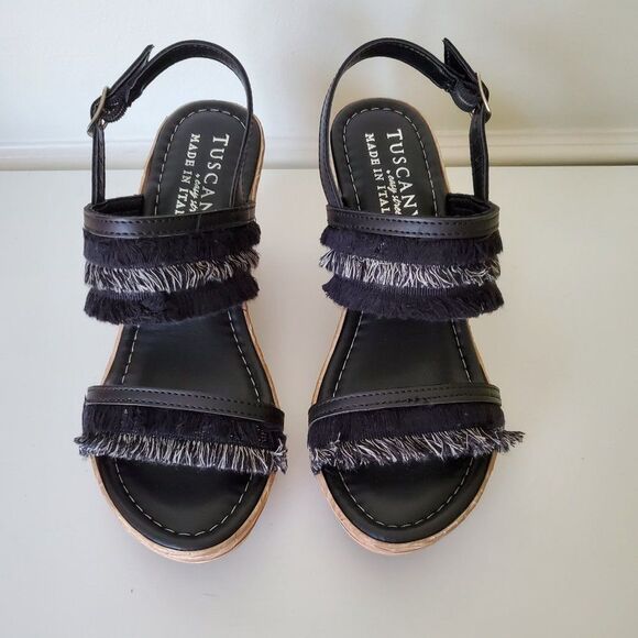 Tuscany by Easy Street “Zaira” Wedge Sandals - Picture 5 of 5